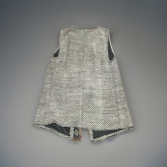 ASTARS Glasgow Boucle Knit Vest Brown Textured Tank Boho Cottagecore Small - Picture 4 of 4